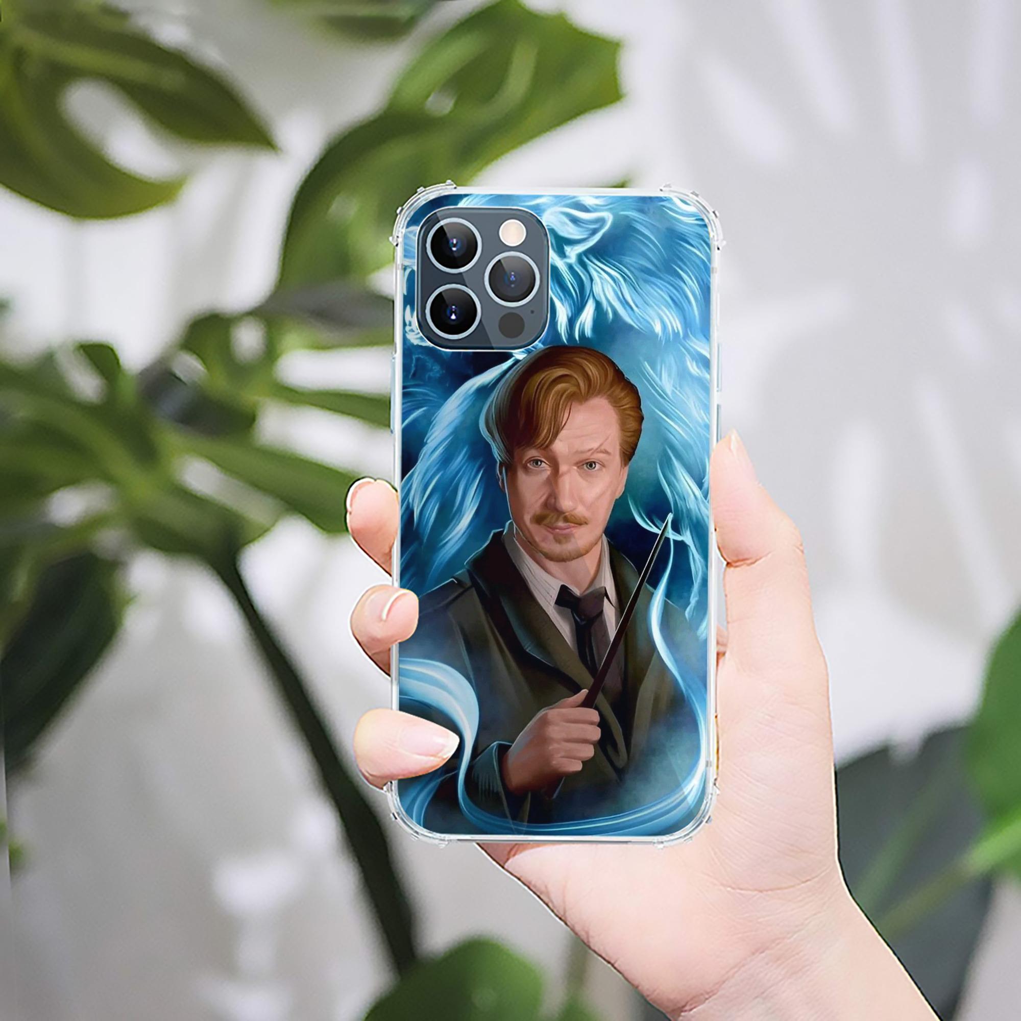 （画像用） Harry Potter ハリー・ポッターシリーズ 【iPhone 12シリーズ対応】透明スマホケース（クリアソフトケース）